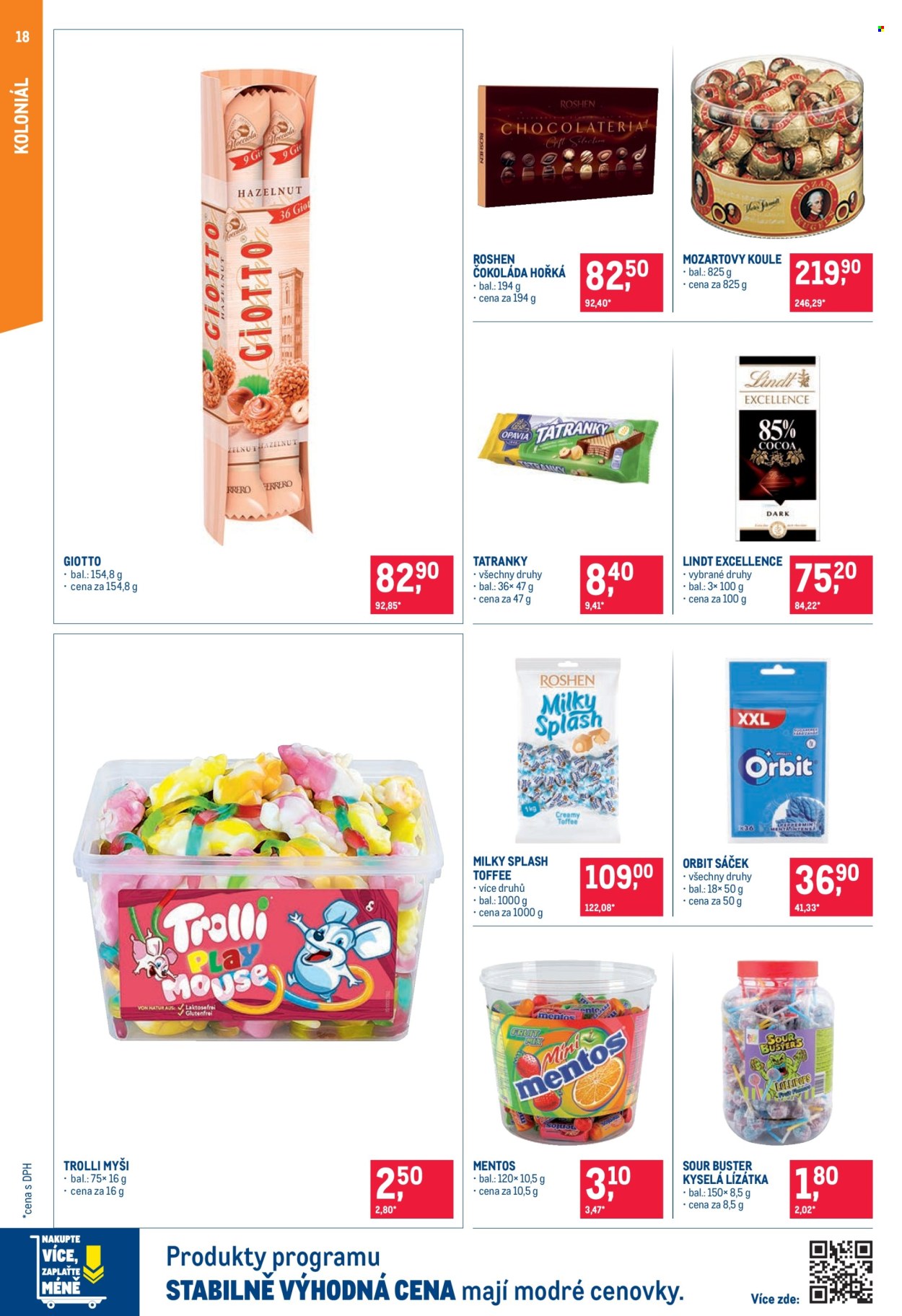 Leták MAKRO - 21.10.2026 - 3.11.2026. Strana 18
