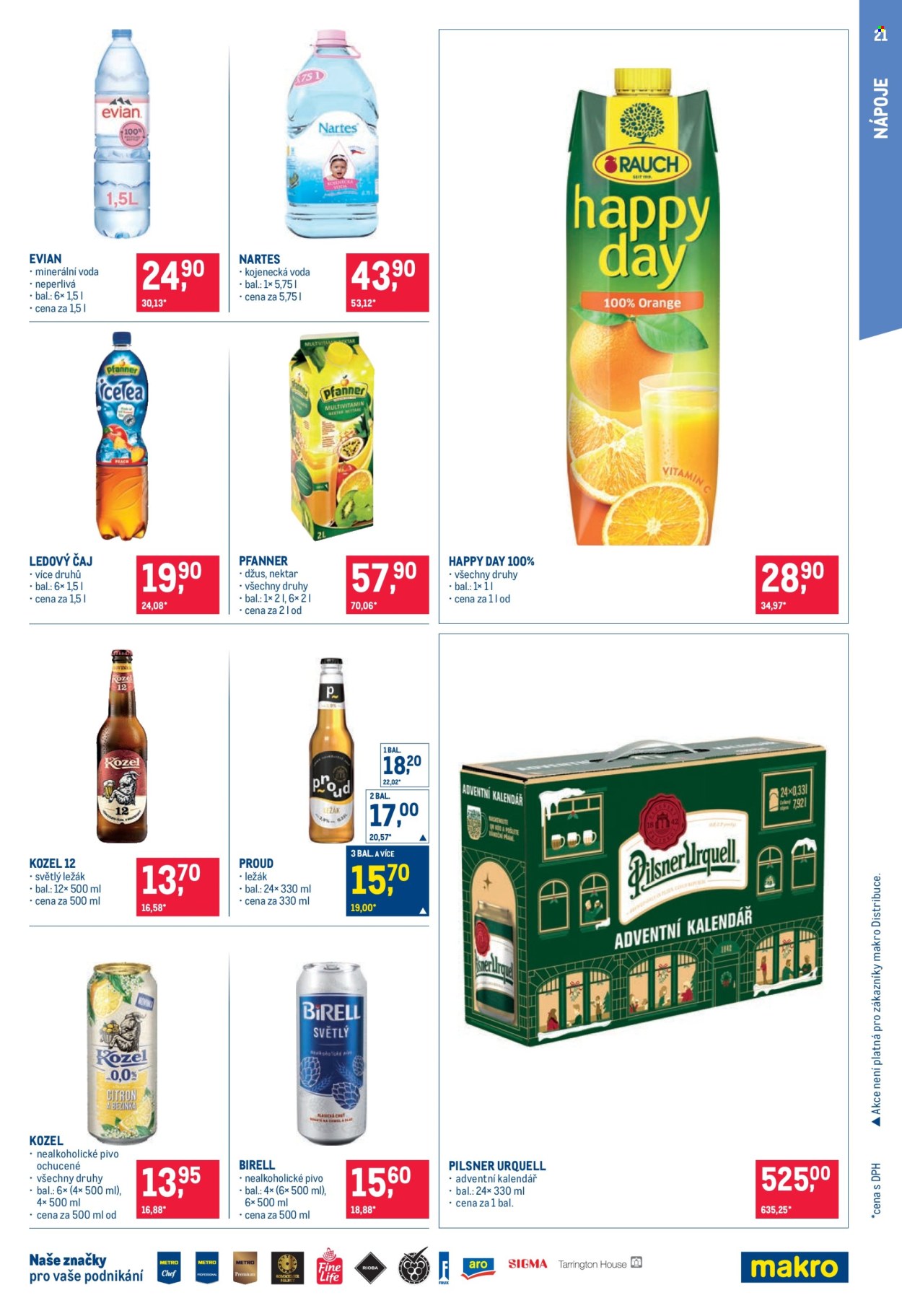 Leták MAKRO - 21.10.2026 - 3.11.2026. Strana 21