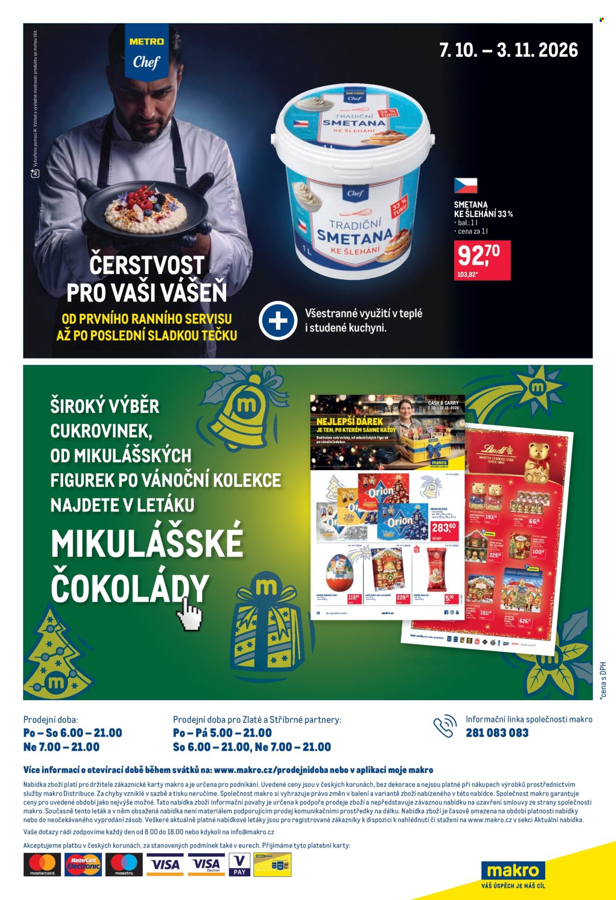 Leták MAKRO - 21.10.2026 - 3.11.2026. Strana 26