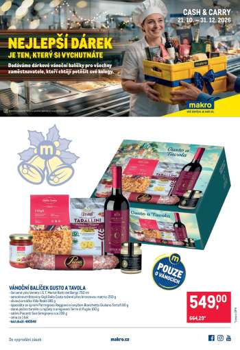 Leták MAKRO - 21.10.2026 - 31.12.2026.