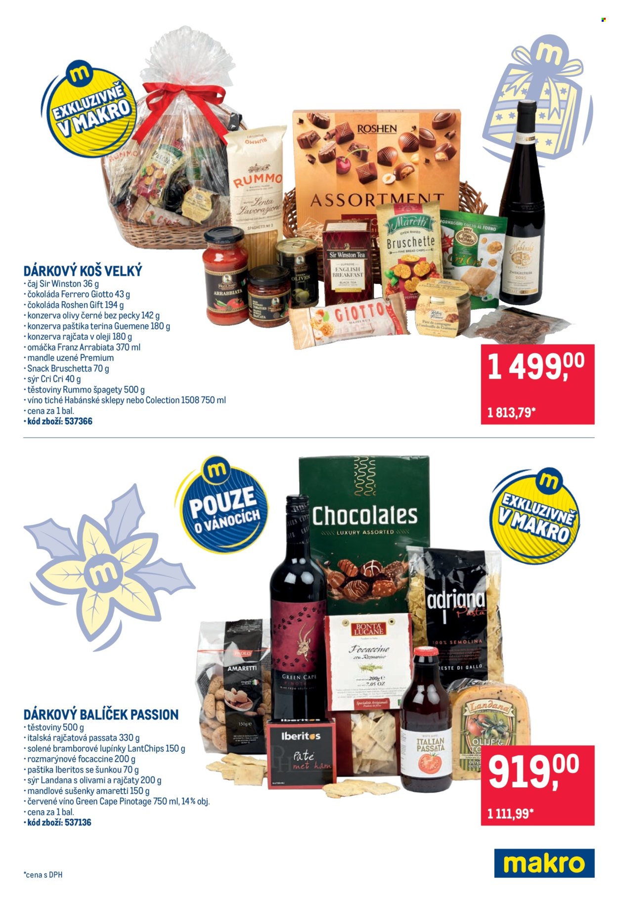 Leták MAKRO - 21.10.2026 - 31.12.2026. Strana 2