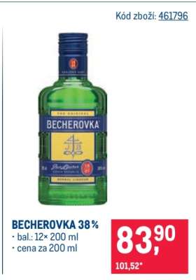 Becherovka 38 %