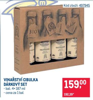 VINAŘSTVÍ CIBULKA DÁRKOVÝ SET