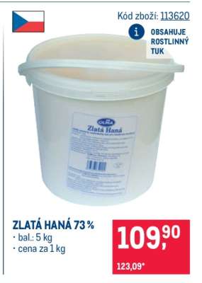 Zlatá Haná 73%