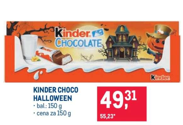KINDER CHOCO HALLOWEEN