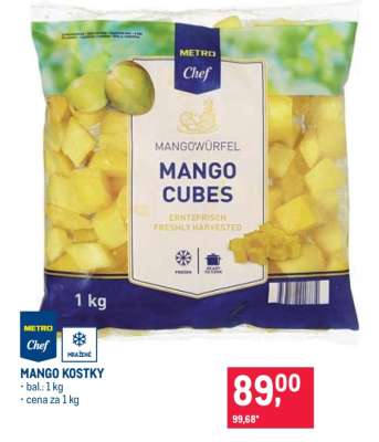Mango kostky
