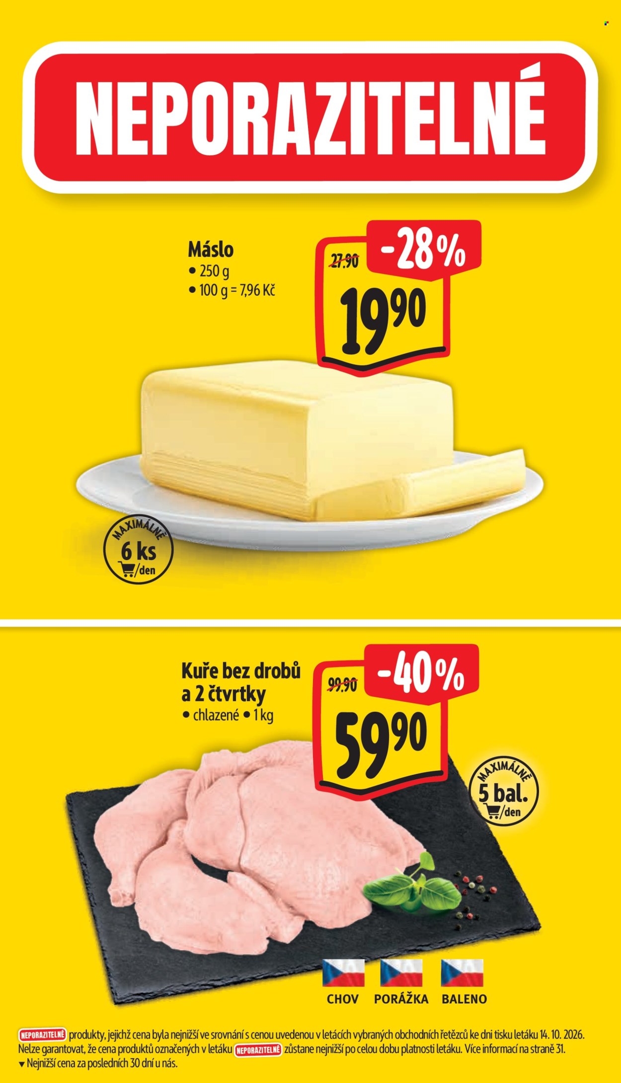 Leták Albert Hypermarket - 21.10.2026 - 27.10.2026. Strana 2
