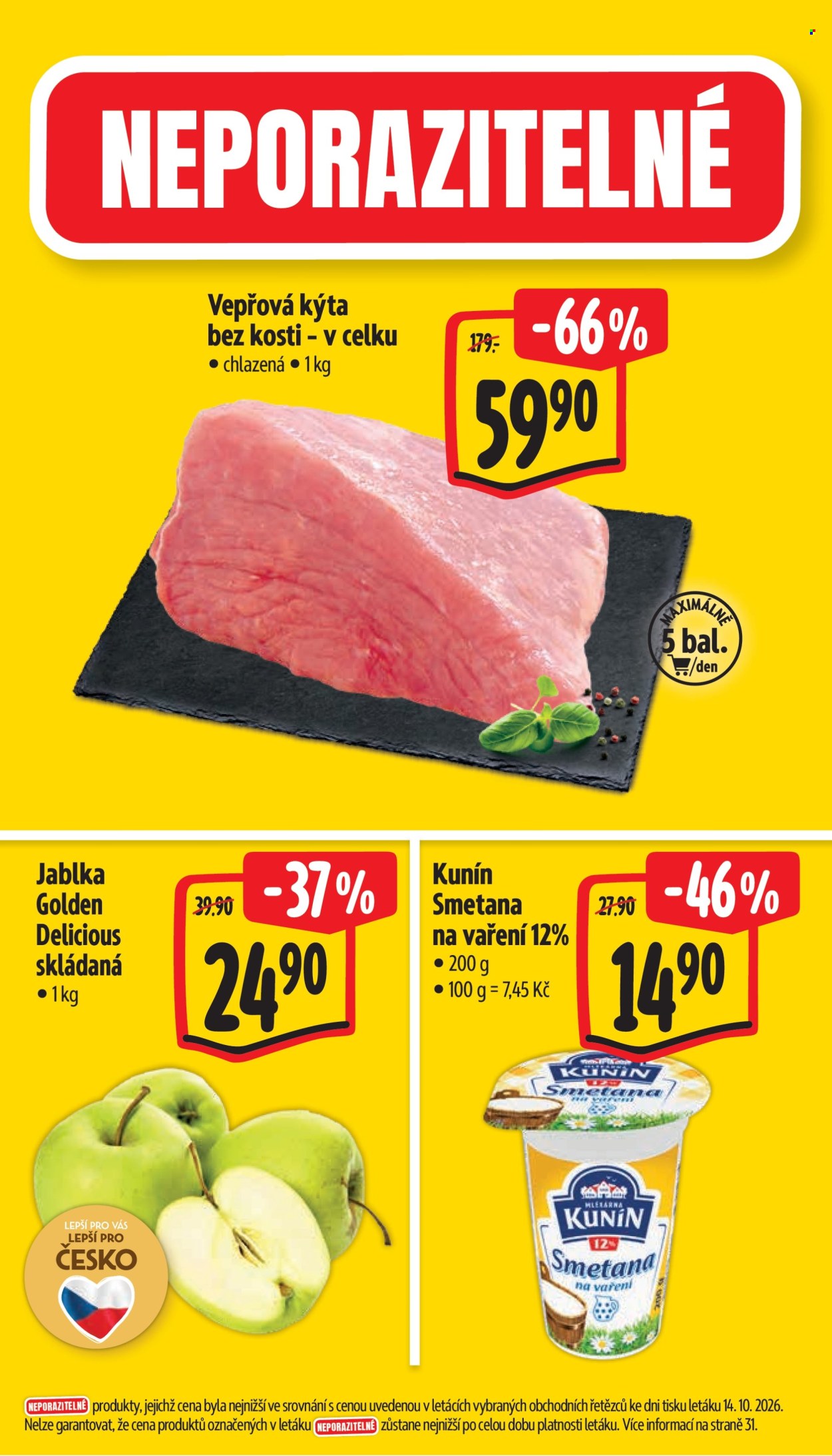Leták Albert Hypermarket - 21.10.2026 - 27.10.2026. Strana 3