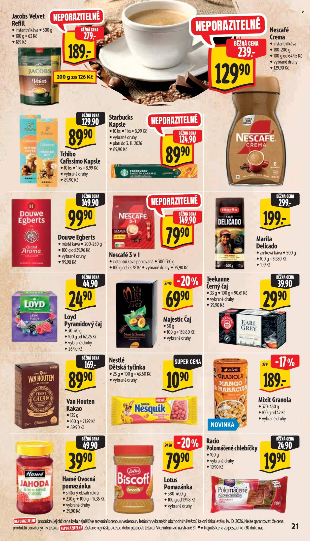 Leták Albert Hypermarket - 21.10.2026 - 27.10.2026. Strana 29