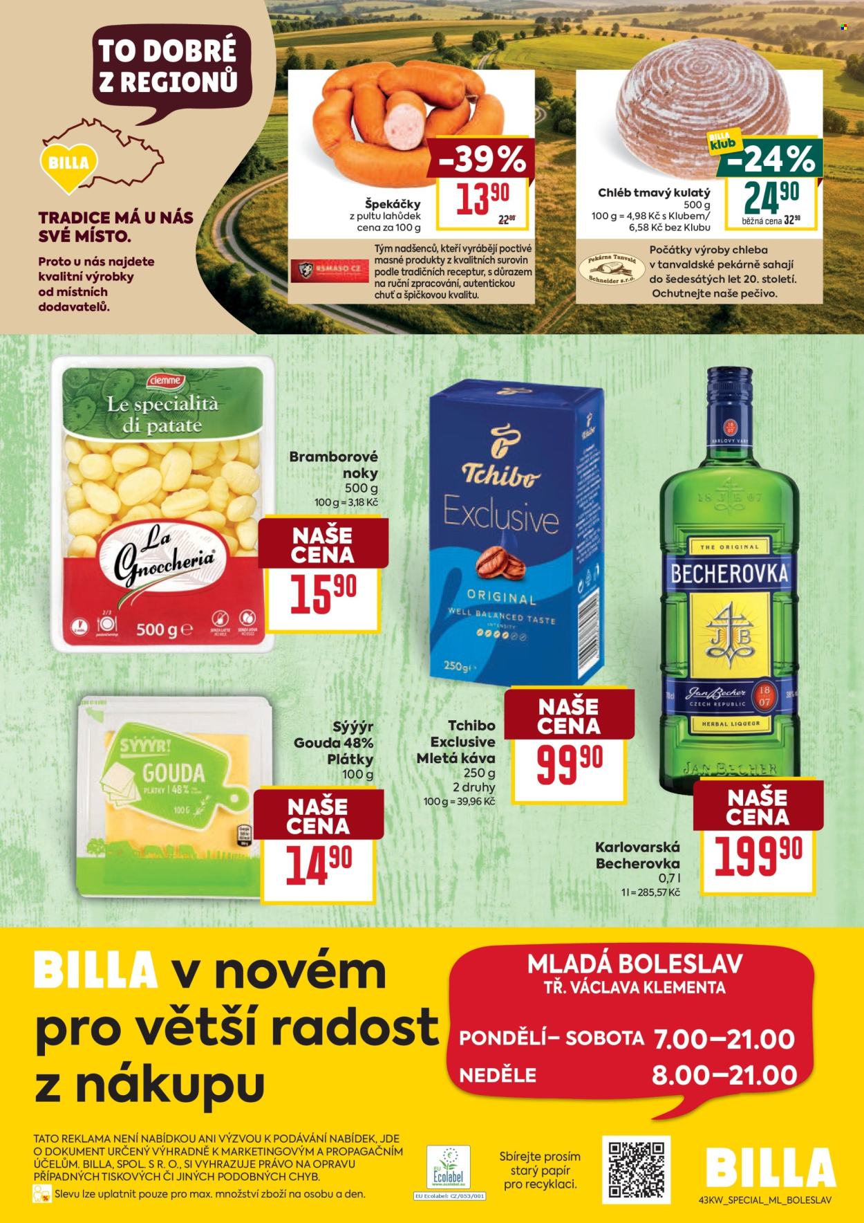 Leták BILLA - 21.10.2026 - 27.10.2026. Strana 2