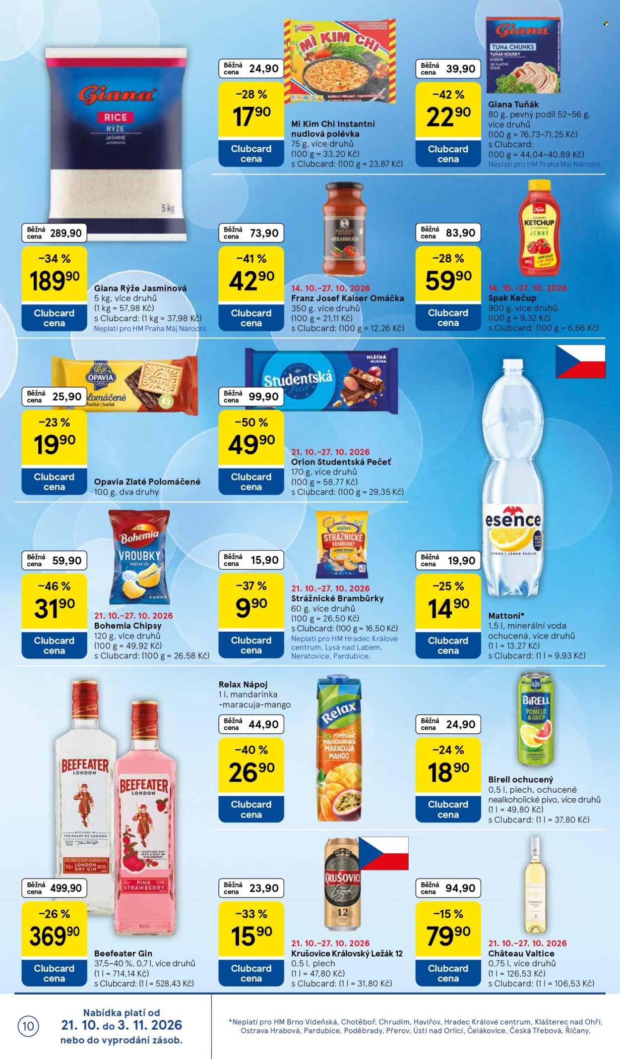 Leták TESCO - 21.10.2026 - 27.10.2026. Strana 10