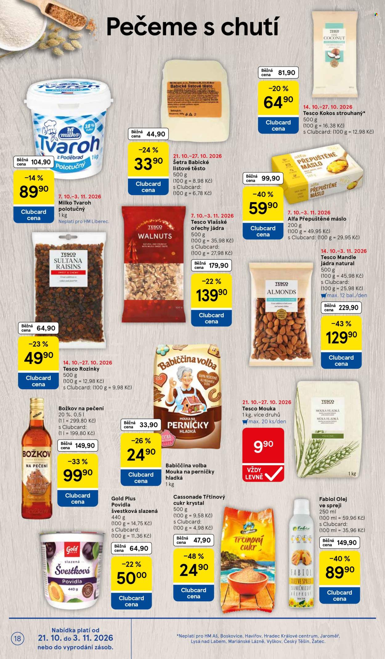 Leták TESCO - 21.10.2026 - 27.10.2026. Strana 18