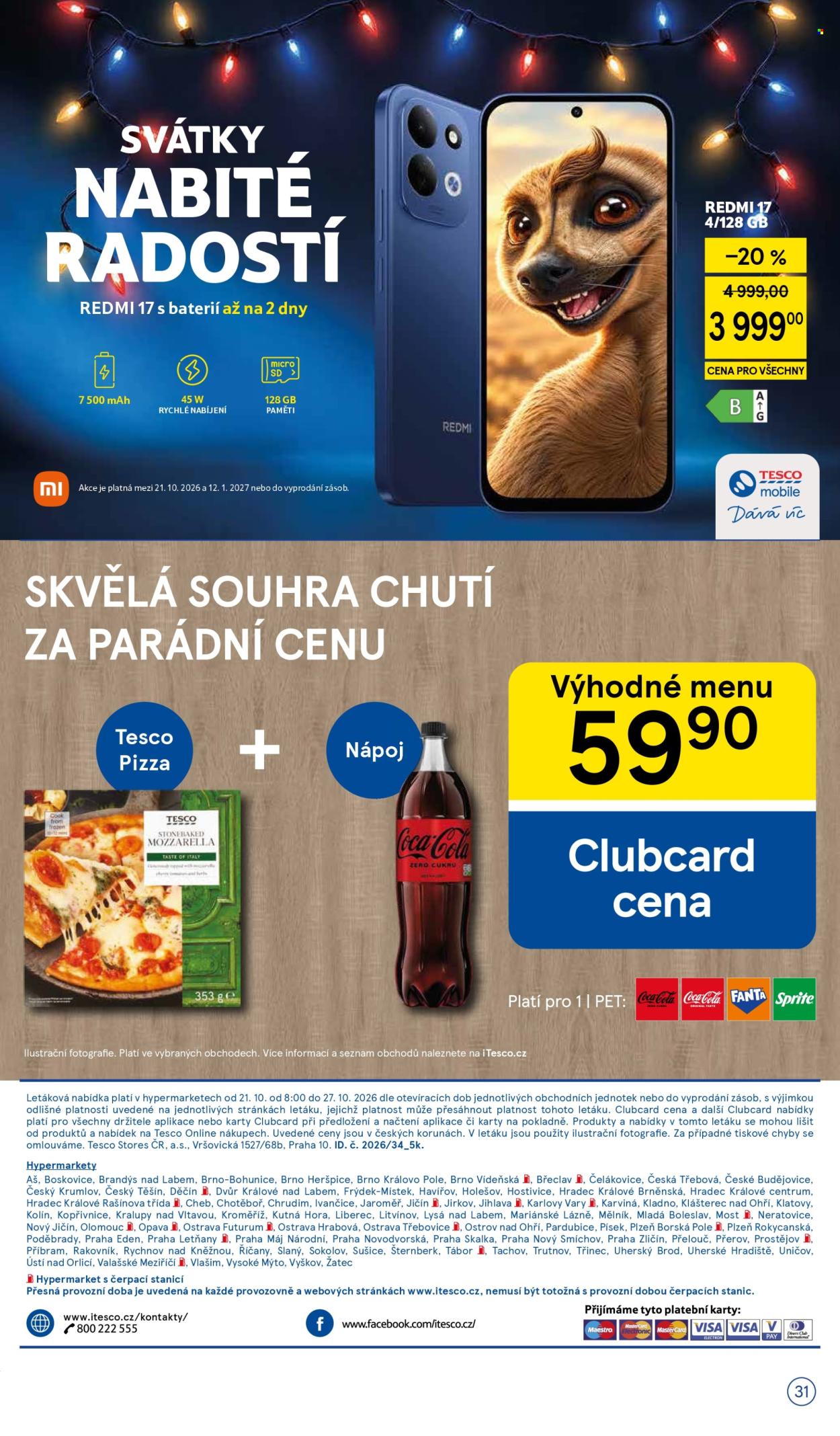 Leták TESCO - 21.10.2026 - 27.10.2026. Strana 31