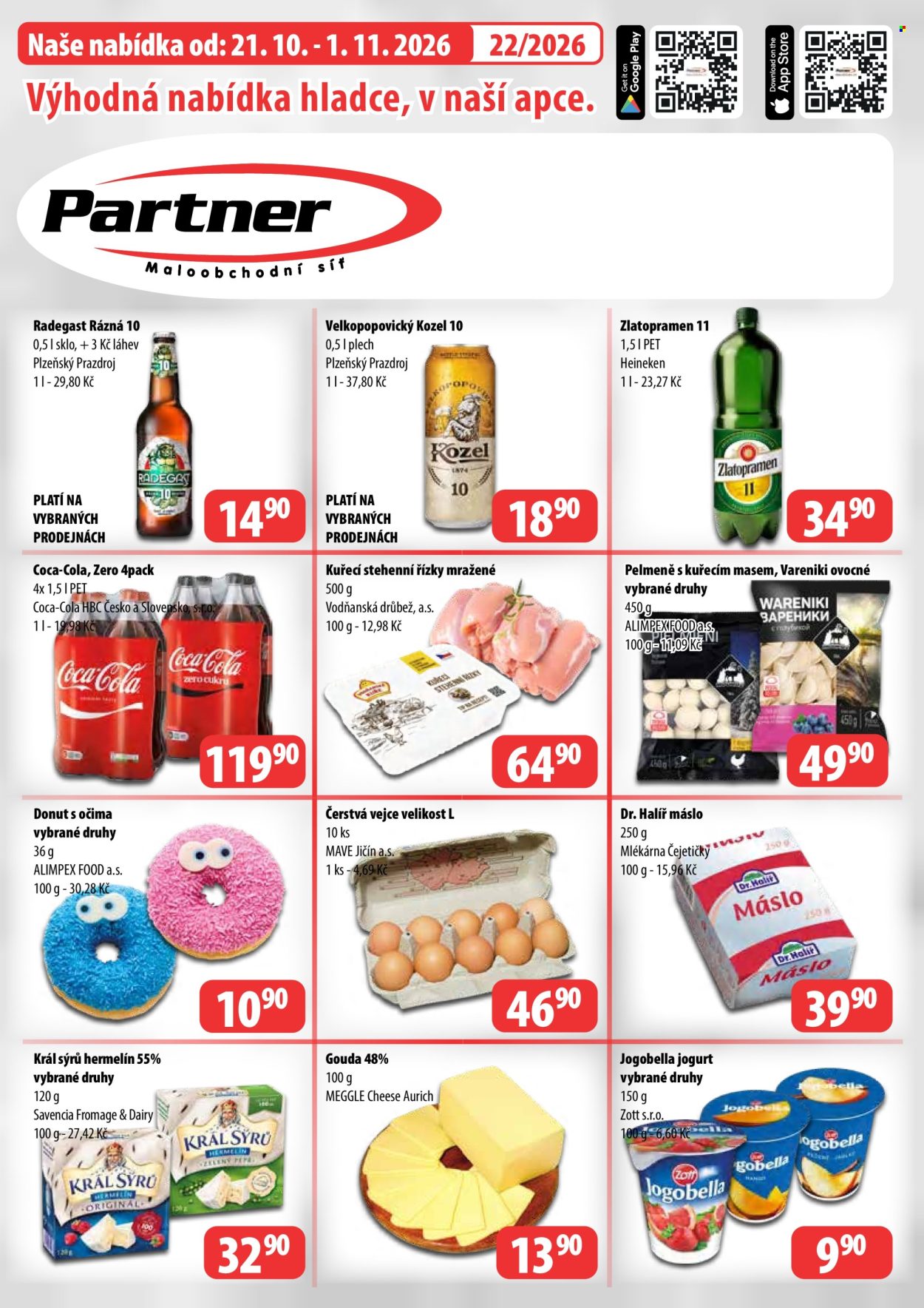 Leták Partner - 21.10.2026 - 1.11.2026. Strana 1