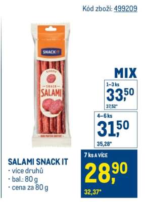 SALAMI SNACK IT