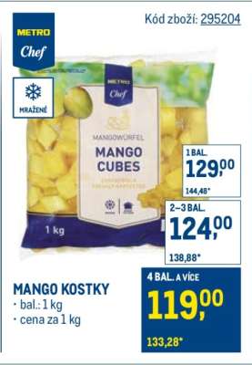 Mango kostky
