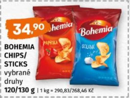 BOHEMIA CHIPS, STICKS