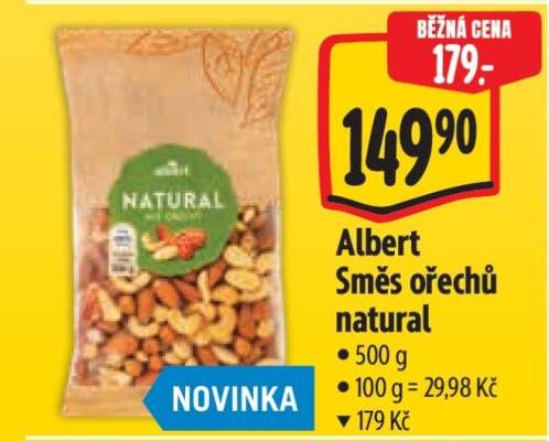 Albert Směs ořechů natural