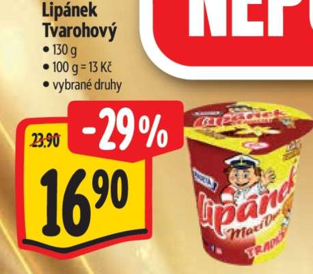 Lipánek tvarohový