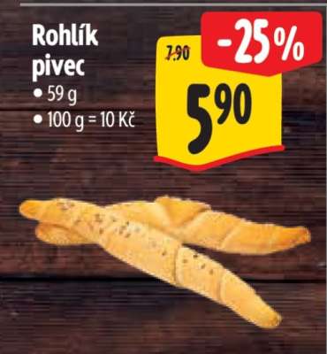 Rohlík pivec