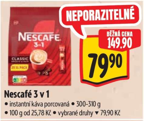 Nescafé 3 v 1