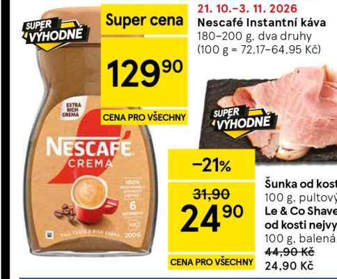 NESCAFÉ Instantní káva