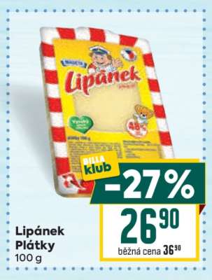 Lipánek plátky
