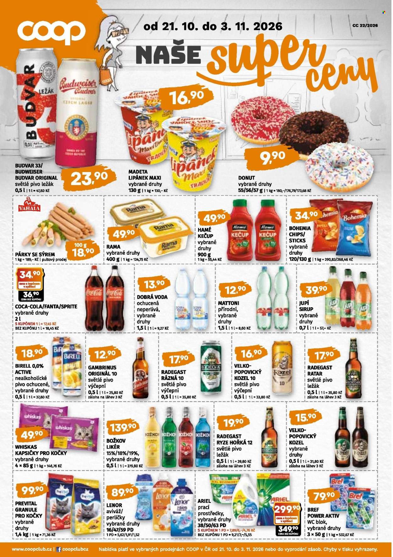 Leták coop JEDNOTA - 21.10.2026 - 3.11.2026. Strana 4