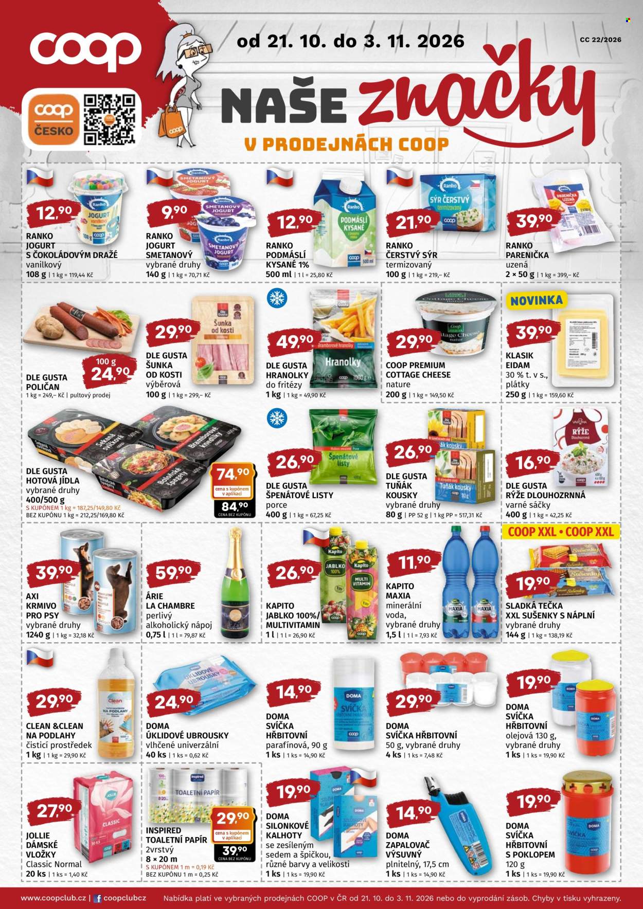 Leták coop TUTY - 21.10.2026 - 3.11.2026. Strana 2