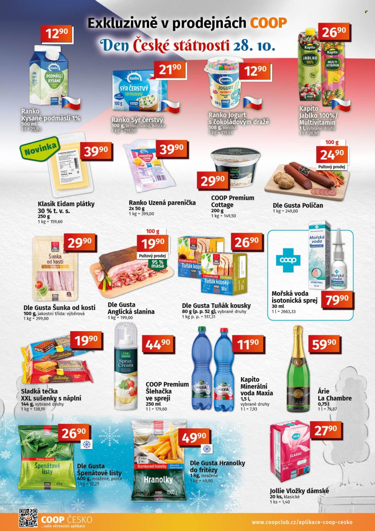 Leták coop TUTY - 21.10.2026 - 3.11.2026. Strana 2