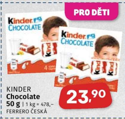 Kinder Chocolate 50 g