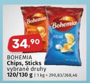 BOHEMIA CHIPS, STICKS