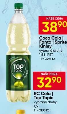 RC Cola, Top Topic