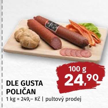DLE GUSTA Poličan