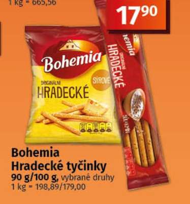 Bohemia Hradecké tyčinky