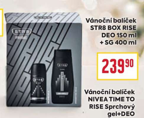 Vánoční balíček STR8 BOX RISE