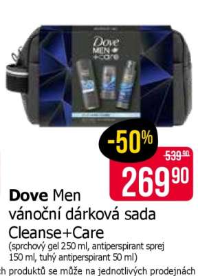 Dove Men vánoční dárková sada Cleanse+Care