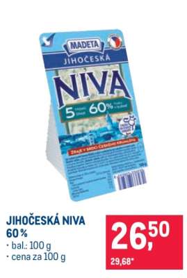 Jihočeská Niva 60%