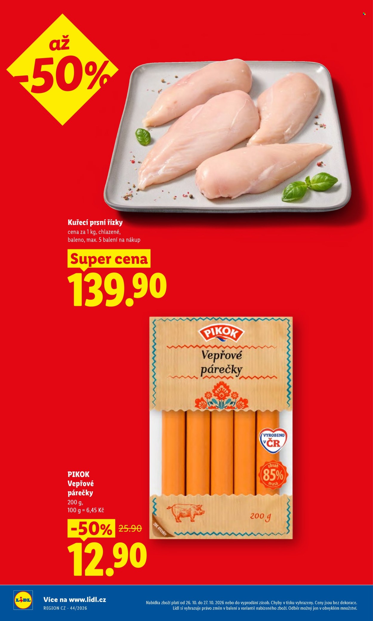 Leták Lidl - 26.10.2026 - 27.10.2026. Strana 6