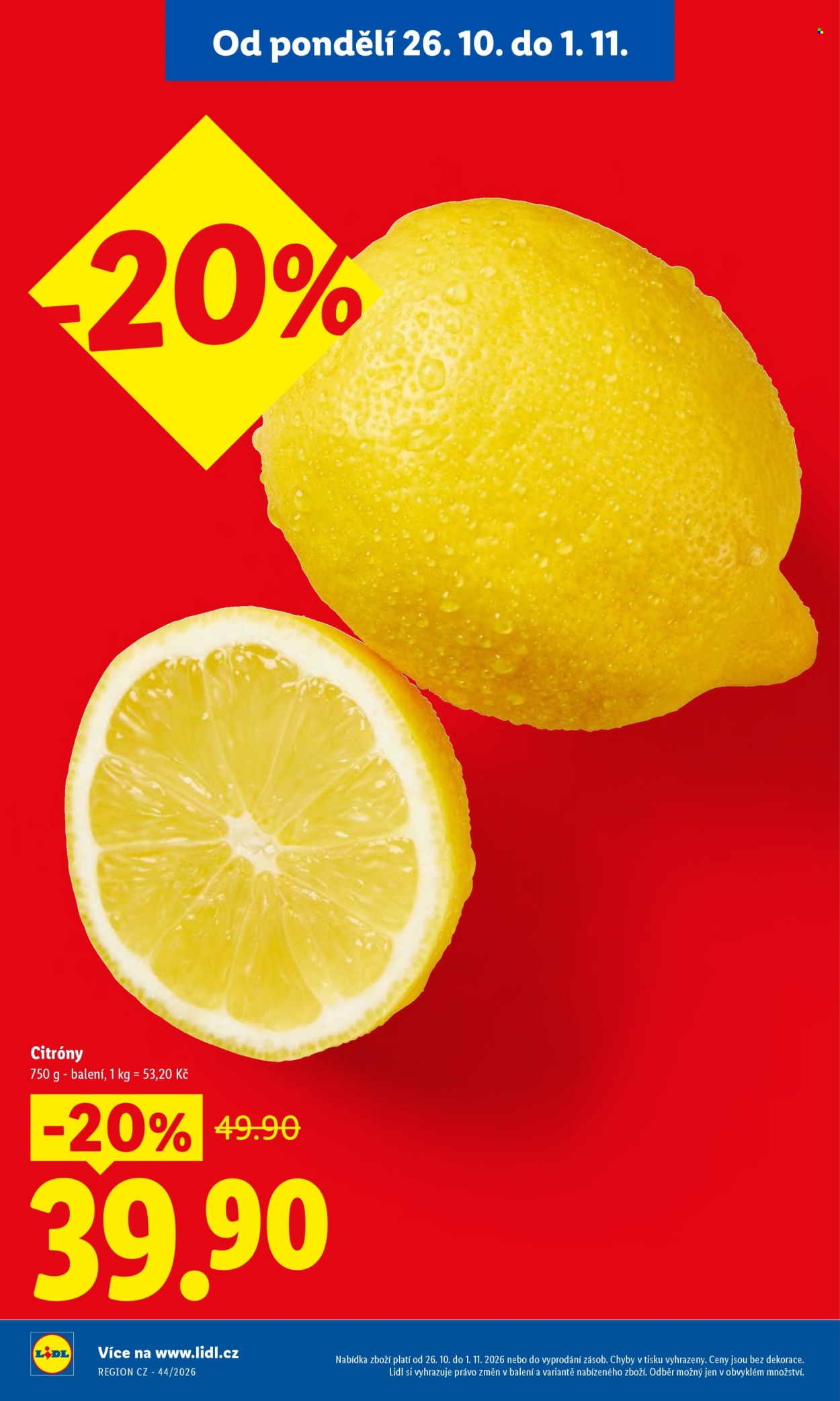 Leták Lidl - 26.10.2026 - 27.10.2026. Strana 11