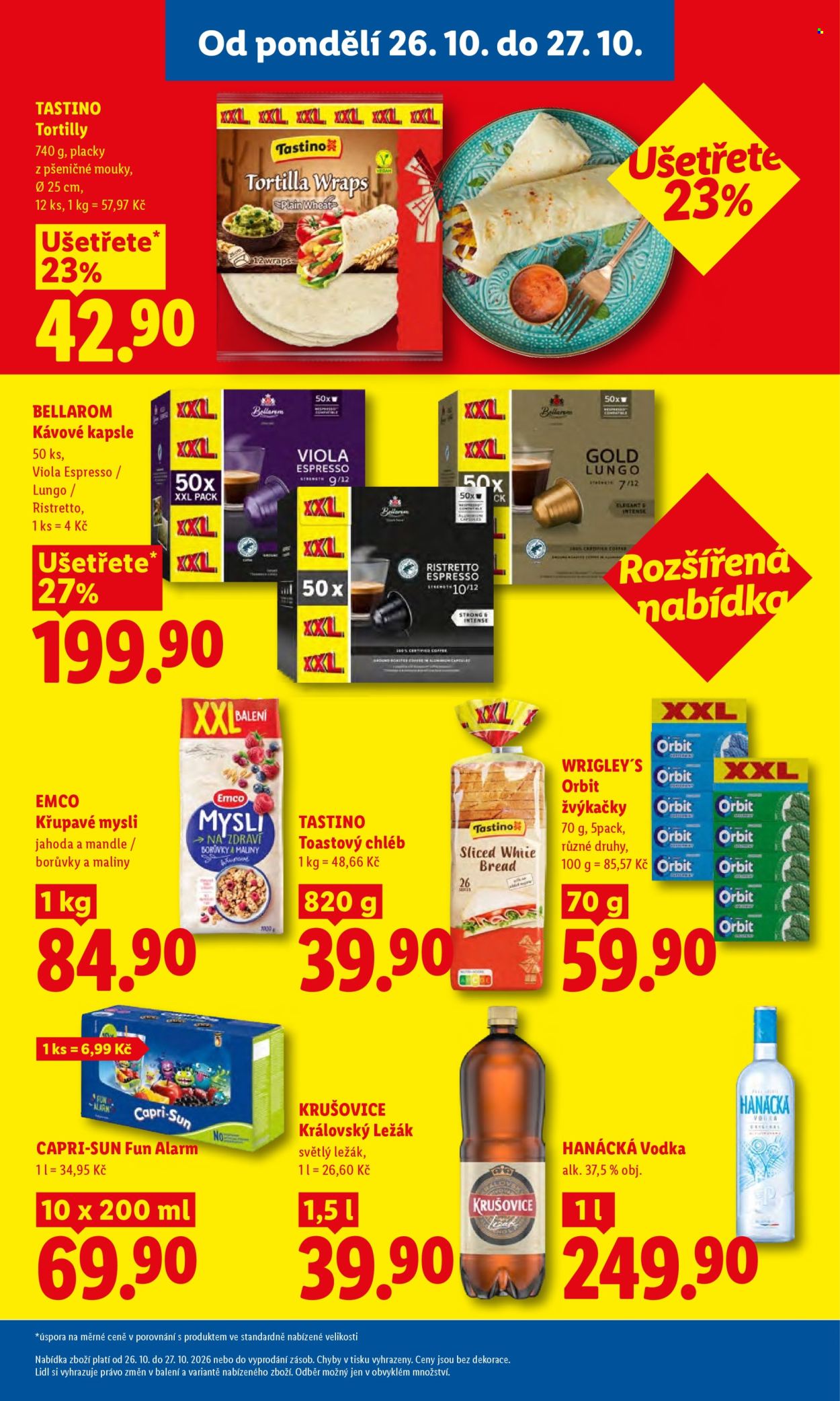 Leták Lidl - 26.10.2026 - 27.10.2026. Strana 29