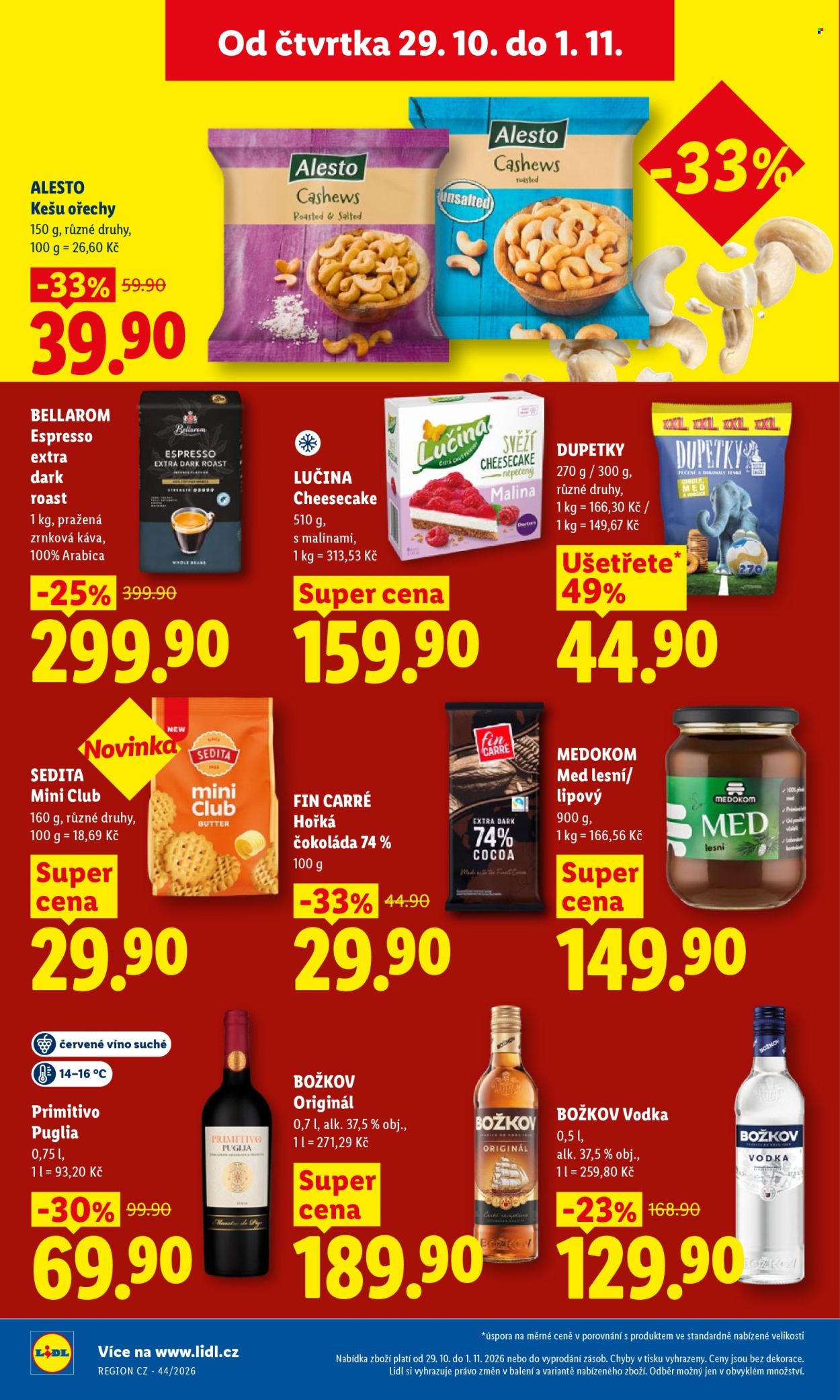 Leták Lidl - 29.10.2026 - 1.11.2026. Strana 34