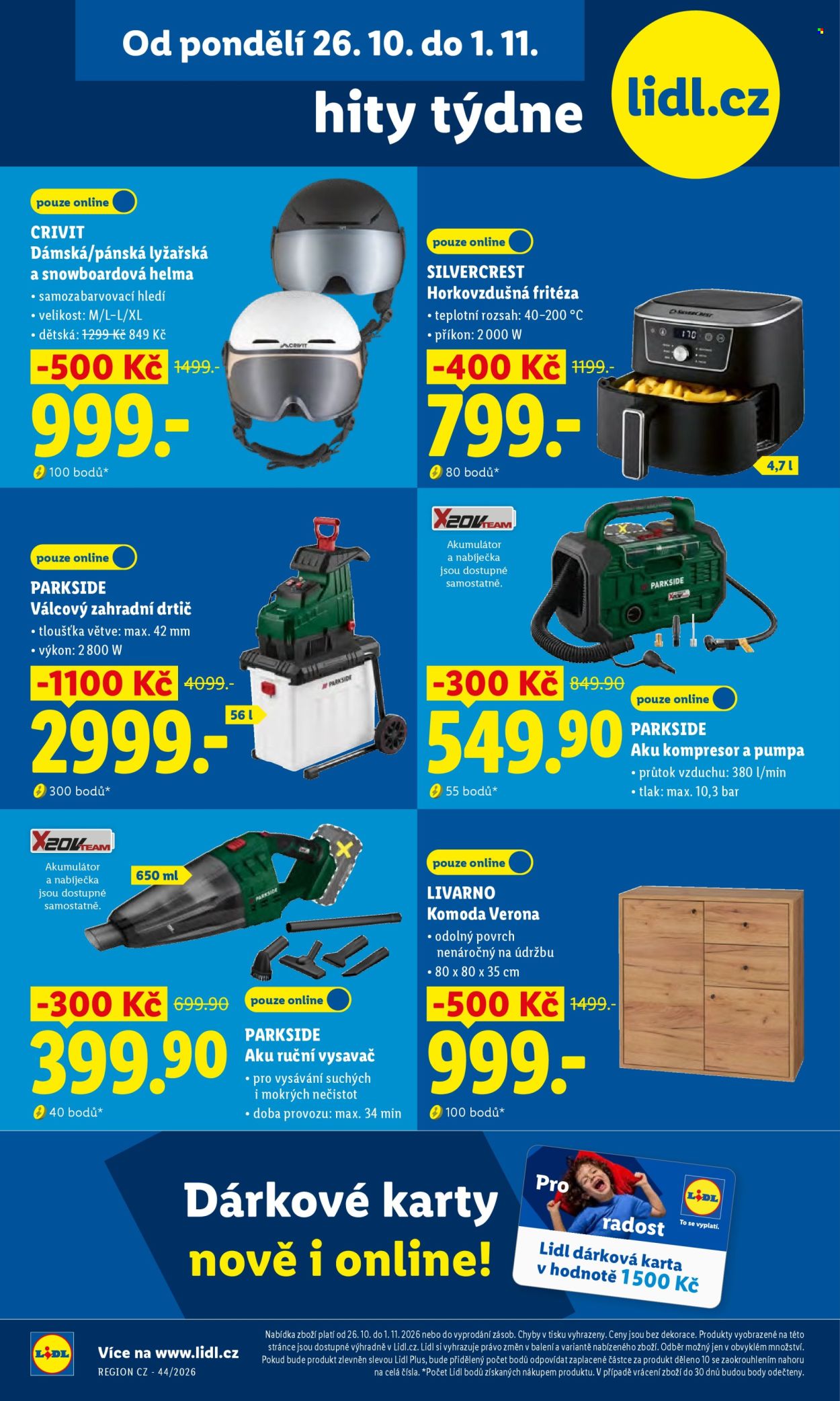 Leták Lidl - 26.10.2026 - 1.11.2026. Strana 3