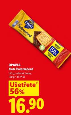 Opavia Zlaté polomáčené