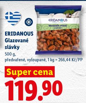 ERIDANOUS Glazované slávky