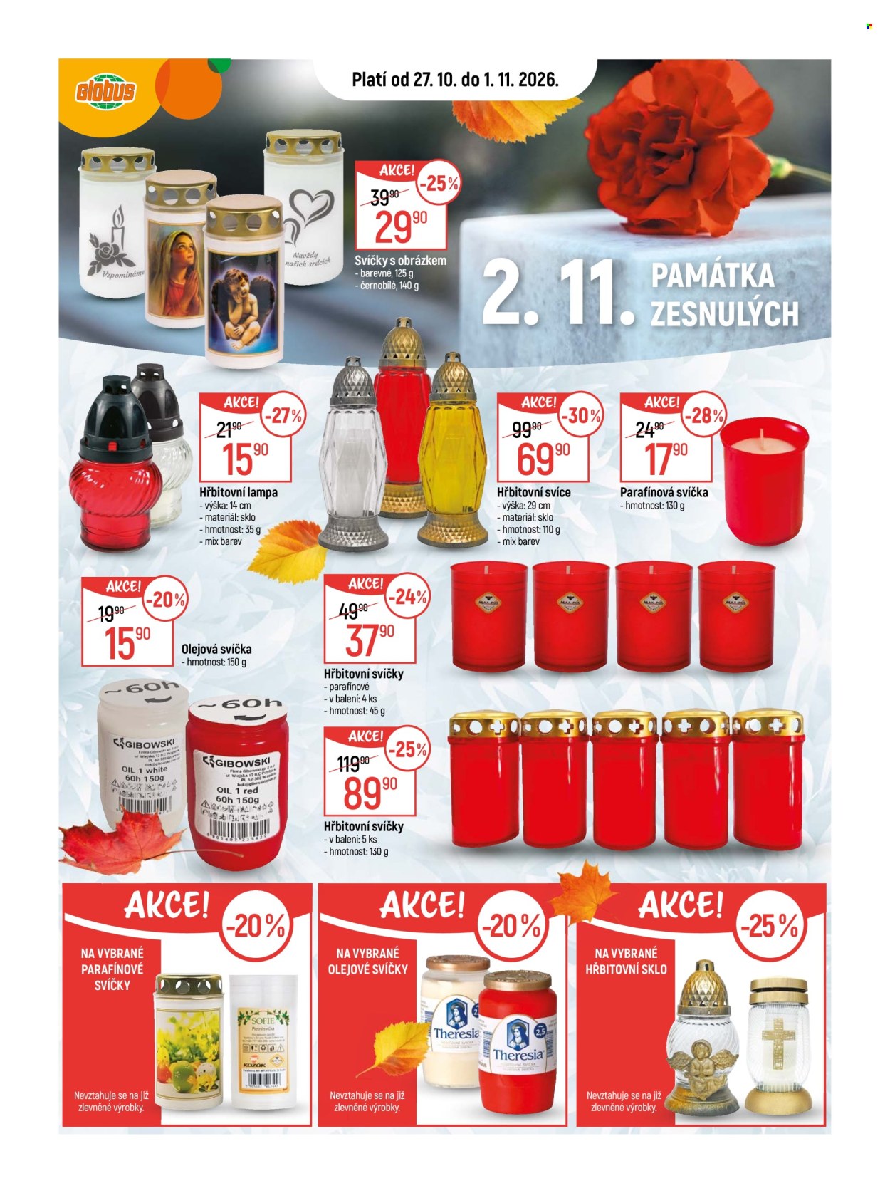 Leták Globus - 27.10.2026 - 3.11.2026. Strana 17