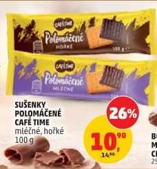 Sušenky Polomáčené Café Time