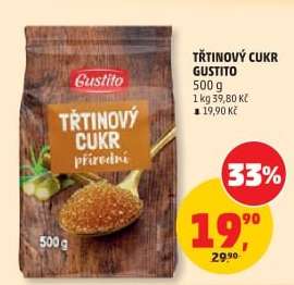 Třtinový cukr Gustito