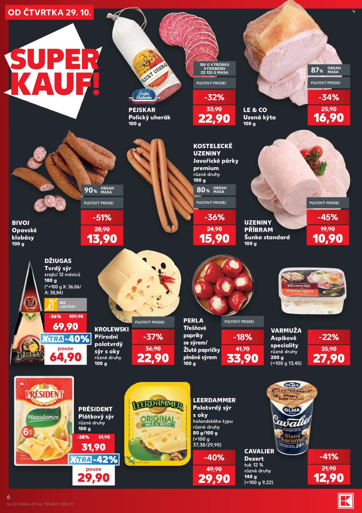 Leták Kaufland - 29.10.2026 - 3.11.2026. Strana 6