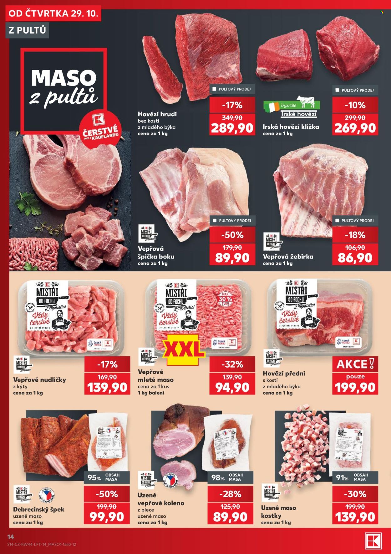 Leták Kaufland - 29.10.2026 - 3.11.2026. Strana 14